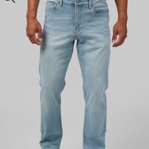 BE COOL Light Blue Sweatpant Jeans